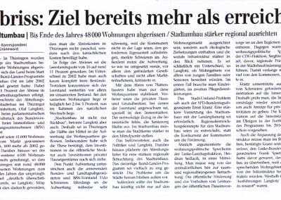 OK Abriss Ziel bereits mehr als erreicht